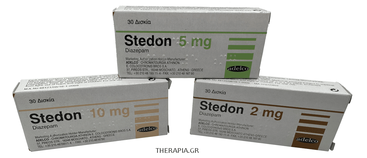 Stedon, Stedon πως το παιρνω, Στεντον, Δοσολογία, Παρενέργειες, Εθισμός, Εξάρτηση, Stedon 5mg, Stedon 10mg, Stedon 2mg