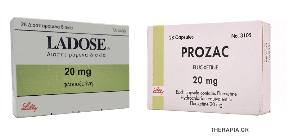 Prozac, Ladose, Προζακ, Το χάπι της χαράς, Το χάπι της ευτυχίας, Παρενέργειες, Λαντόζ, Αντικαταθλιπτικό