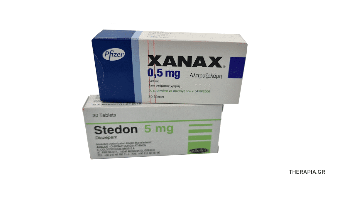 στεντον η ζαναξ, stedon, xanax