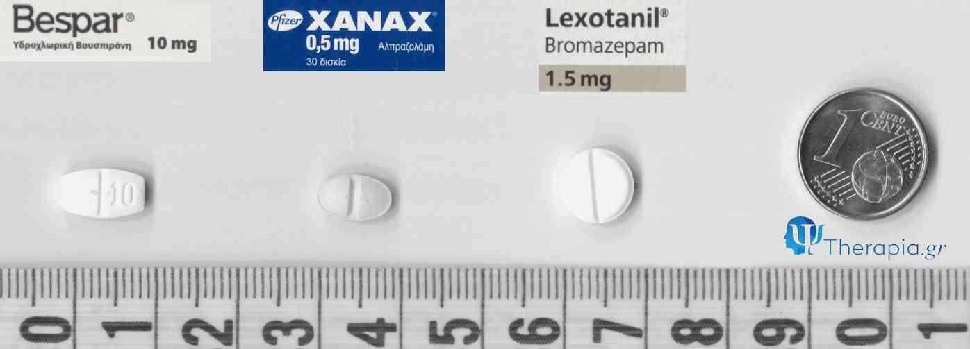 Xanax, Ζαναξ, Lexotanil, Bespar, Zanax, Ηρεμοστικά, Αγχολυτικά, Άγχος