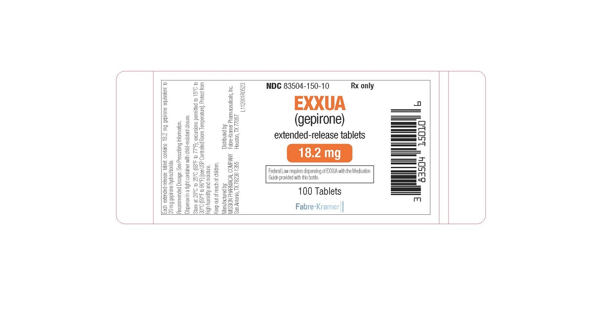 Exxua, Εξούα, Γεπιρόνη, Gepirone, Αντικαταθλιπτικο, Νεο αντικαταθλιπτικό, Νεότερα αντικαταθλιπτικά, Καινούργια αντικαταθλιπτικά