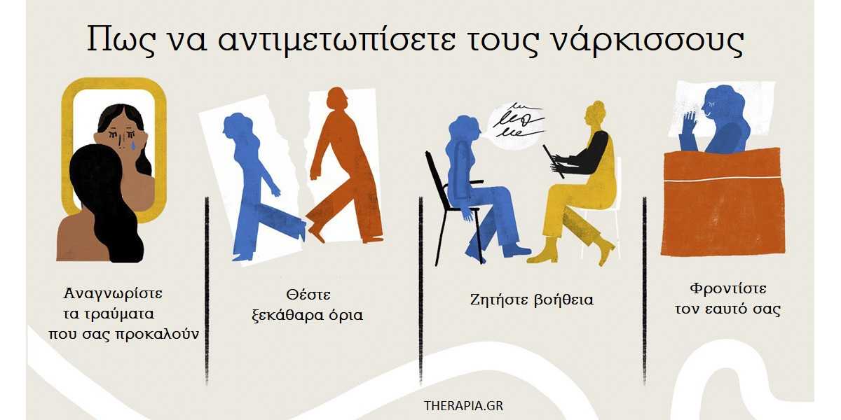 Πώς εκδικείται ένας νάρκισσος, Πως να αντιμετωπίσετε ένα νάρκισσο