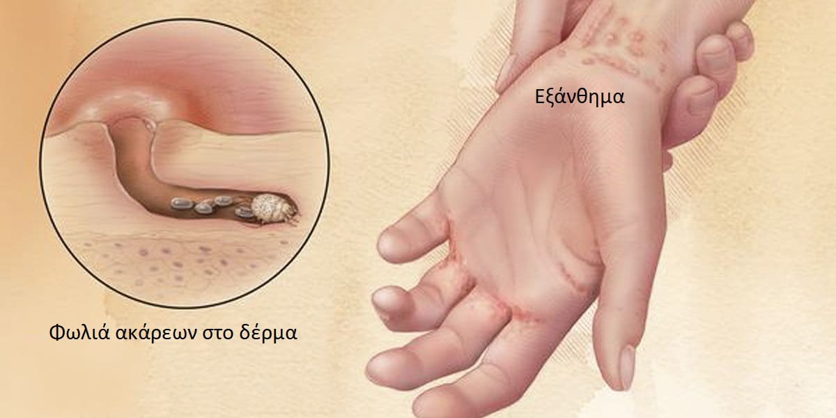 Εξανθήματα από ακάρεα, Ακάρεα. Εικόνες εξανθήματος από ακάρεα