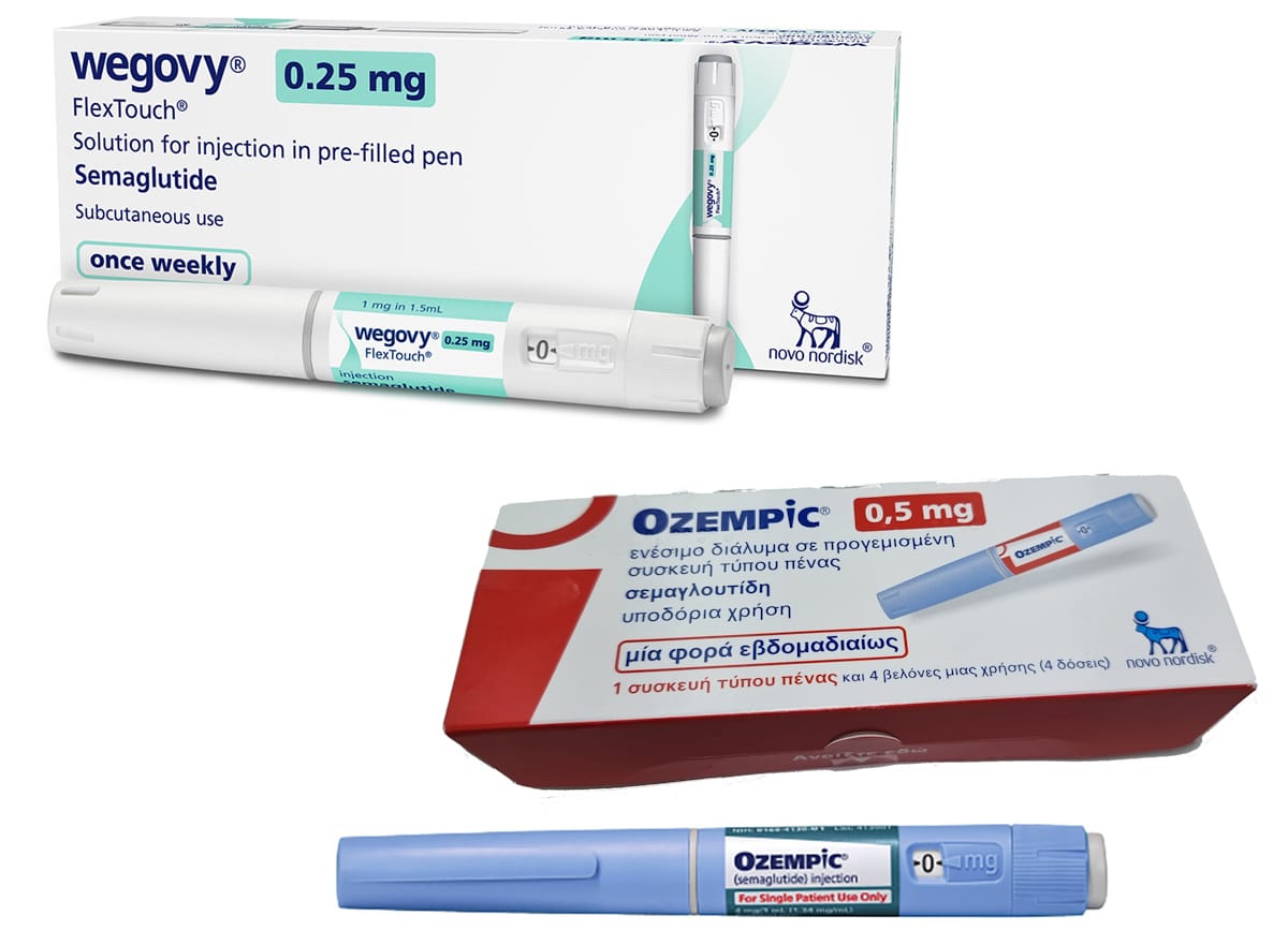 Wegovy, Γουιγκόβι, Ozempic, Οζεμπικ, Ένεση, Απώλεια βάρους