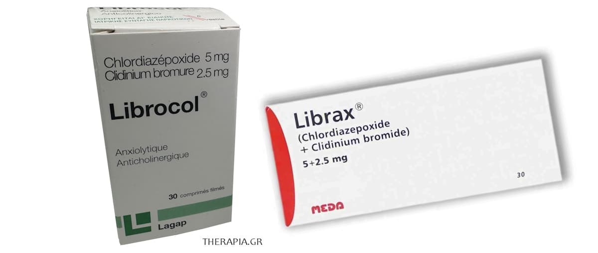 Ηρεμιστικά για έντερο, Librax, Librocol, Ευερέθιστο έντερο