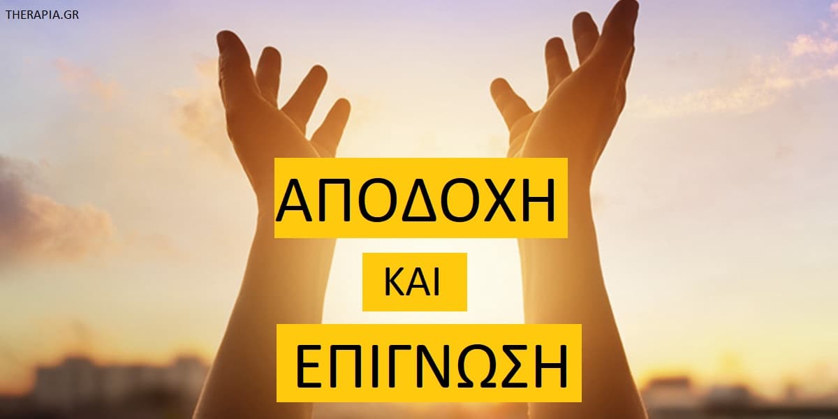 Αποδοχή και επίγνωση, Αποδοχή, Επίγνωση, Ένστικτο. Αλλαγή