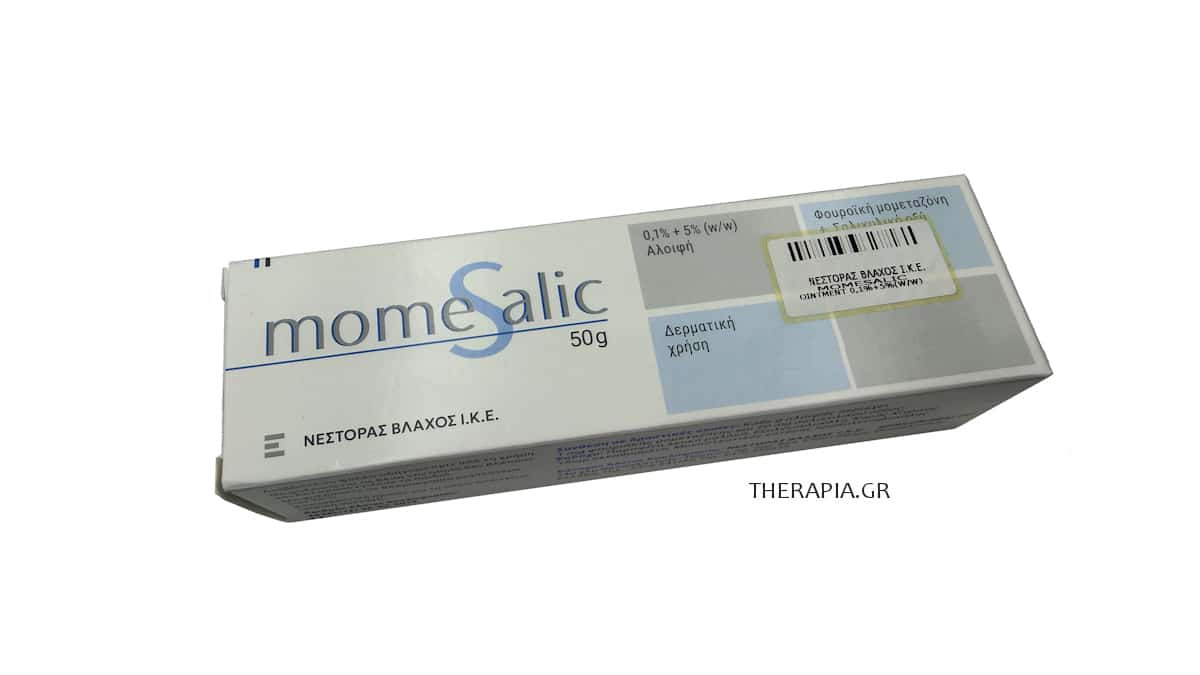 Momesalic, Μομεσαλικ, Αλοιφή, Κρέμα, Παρενέργειες, Τιμή, Ενδείξεις, Οδηγίες