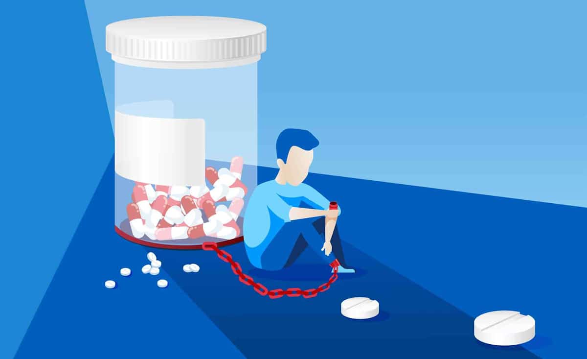 rTMS, Εξαρτήσεις, Εθισμός