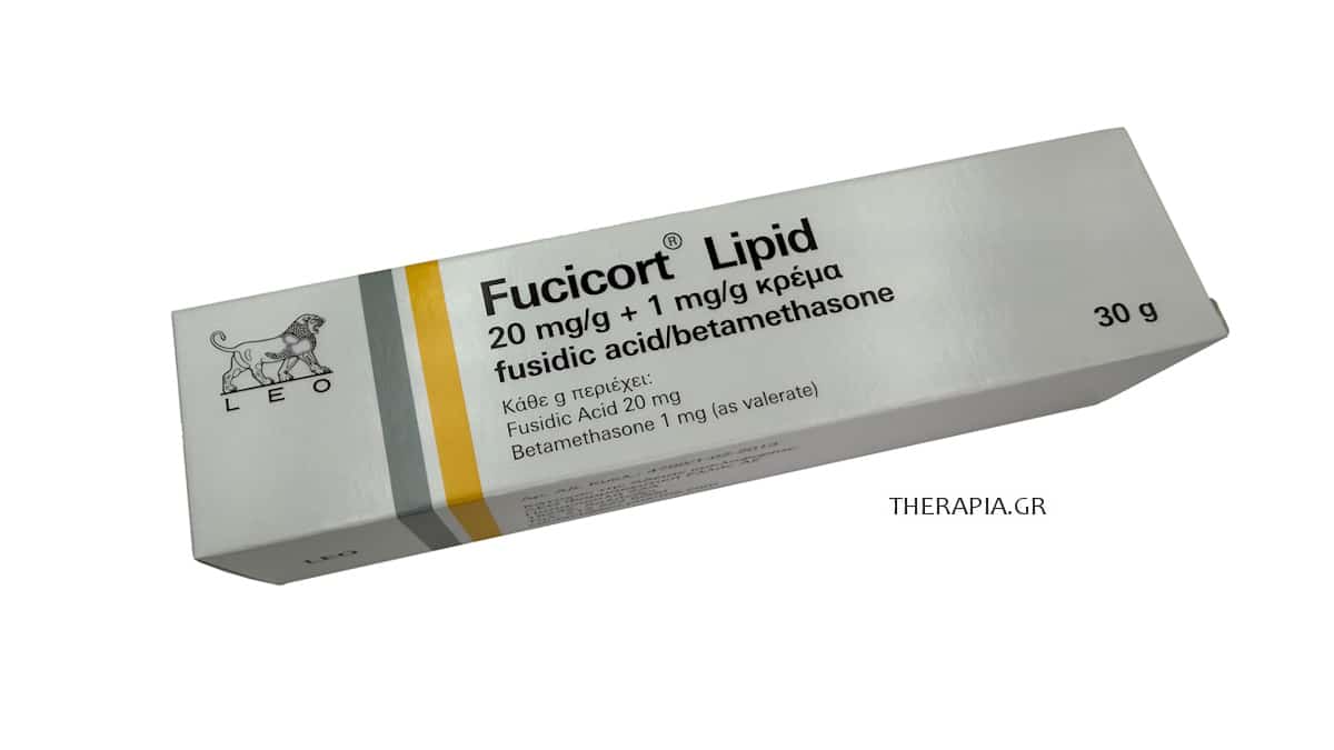 Fucicort, Φουσικορτ, Κρέμα, Αλοιφή, Lipid, Δοσολογία, Εφαρμογή, Οδηγίες, Παρενέργειες, Τιμή