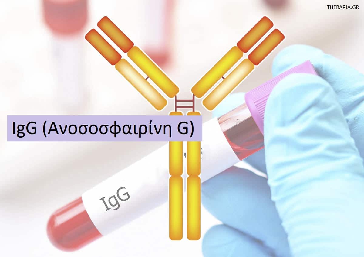 IgG, Ανοσοσφαιρίνη G, Εξετάσεις αίματος
